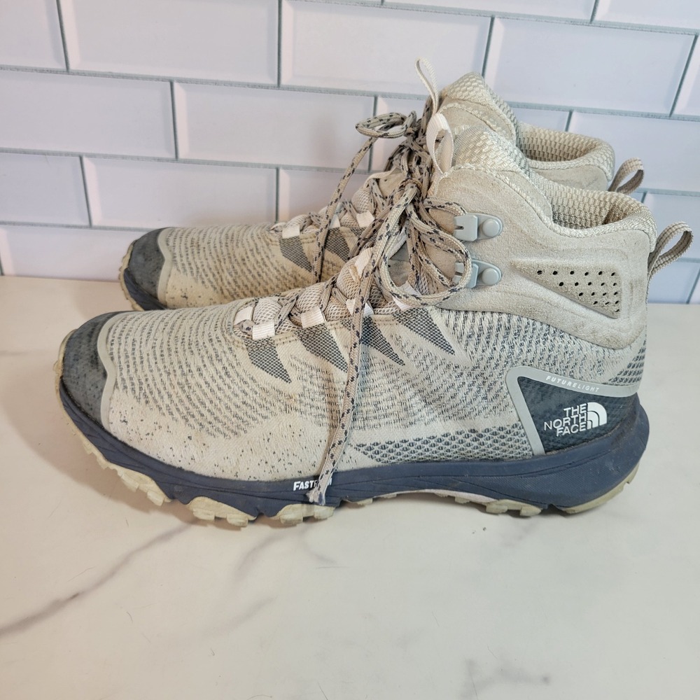 The North Face Ultra Fastpack IV Futurelight Hiking Boots Grey Womens 9 Mid